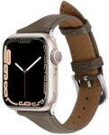 SPIGEN Curea ceas Spigen Cyrill Kajuk Apple Watch Leather Strap 4/5/6/7/8 / SE 40/41 mm khaki