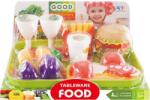 Raya Toys - Hamburger și fructe (521121609) Bucatarie copii