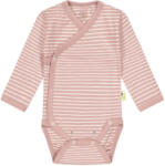 Bio Baby Бебешко боди на райе Bio Baby - Органичен памук, 50 сm, 0-1 месеца, розово (97222118) - ozone