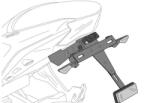 Puig Adjustable license support PUIG 4852N fekete
