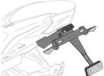 Puig Adjustable license support PUIG 5738N fekete