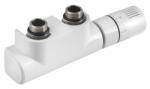 Aqualine Top 50 csatlakozó készlet termosztáttal közép bekötéssel, fehér CP9720S (CP9720S)