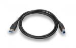 Soundsation WM-USB310-50 - Wiremaster USB 3.0 kábel (A-típusú papa USB 3.0  B-típusú papa USB 3.0) fekete  5m - J517J