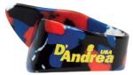 D'ANDREA R6371 MD MLT - Pack of 6 Plastic Thumbpicks (Medium) - E316E