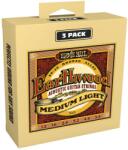Ernie Ball P03003 - Earthwood medium light 80/20 Bronze Acoustic guitar strings 3-Pack 12/54 - J691J