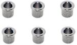 GOTOH TLB-1C - Chrome String Ferrules for telecaster (pack 6 pcs. ) - S879S