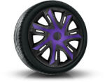NRM Capace pentru roți PEUGEOT 15", N-POWER BICOLOR violet-negru 4bc