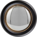 Clayre & Eef Set 3 oglinzi perete lemn negru auriu 18x2 cm (62S282S) - decorer