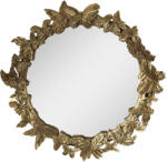 Clayre & Eef Oglinda perete polirasina aurie 34x5 cm (62S269)