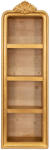 Clayre & Eef Raft perete lemn auriu maro 42x19x126 cm (5H0436GO) - decorer Raft
