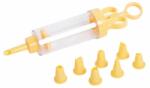 Tescoma Piston pentru decor cu 8 capete Delicia Tescoma galben Forma prajituri si ustensile pentru gatit