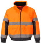 Portwest C468 Jól láthatósági 2 az 1-ben kabát (C468ORRL)