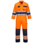 Portwest TX55 Texo Hi-Vis overall narancs - sötétkék (TX55ONRM)