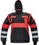 CERVA Max Winter RFLX téli dzseki 2-az-1-ben fekete - piros (0301045265056)