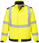 Portwest MV72 lángálló és antisztatikus Softshell kabát sárga (MV72YNR4XL)
