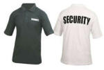 M&N Security feliratú ing galléros póló (seciwhm)