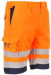 Portwest Jól láthatósági rövidnadrág Portwest E043 narancs - navy (E043ONRM)