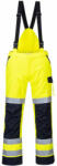 Portwest MV71 lángálló és antisztatikus kantáros munkásnadrág sárga (MV71YNRL)