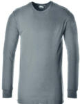 Portwest B123 Hosszú ujjú póló szürke (B123GRRM)
