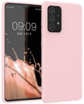 Hurtel Husa Silicone Case Soft Flexible Rubber Cover for Samsung Galaxy A22 4G pink - vexio