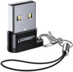 UGREEN USB-C to USB-A 2.0 bluetooth adapter (black) (50568) - scom