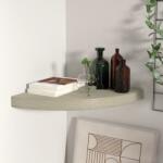 vidaXL Raft colțar de perete, stejar, 35 x 35 x 3, 8 cm, MDF (323925) Raft
