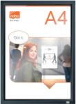 Nobo Rama pentru perete Impression Pro, aluminiu, cu click, A4, grafit NOBO E1915579 (1915579)