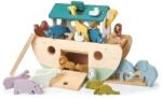 Tender Leaf Toys Set de jucării din lemn Tender Leaf Toys - Arca lui Noe cu animale (TL8306) Figurina