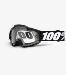 100% Ochelari moto Enduro Culoarea Alb Negru (50202-059-02)