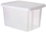 Keter Tároló doboz CURVER Essentials műanyag fedővel 26L átlátszó (00755-001-00) - homeofficeshop
