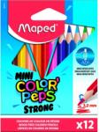 Maped MAPED: Creioane colorate triunghiulare - 12 buc (IMA862812)