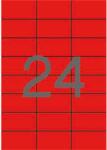 APLI Etikett, 70x37 mm, színes, APLI, piros, 480 etikett/csomag (01593) - nyomtassingyen