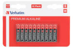 Verbatim Elem, AAA, alkáli, 10 db, VERBATIM "Premium (49874) - nyomtassingyen