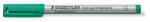 Staedtler Alkoholmentes marker, OHP, 0, 4 mm, STAEDTLER "Lumocolor 311 S", zöld (311-5)
