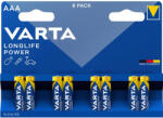 VARTA Elem, AAA mikro, 8 db, VARTA "Longlife Power (4903121418) - nyomtassingyen