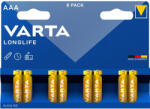 VARTA Elem, AAA mikro, 8 db, VARTA "Longlife (4103101418) - nyomtassingyen