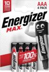 Energizer Elem, AAA mikro, 4 db, ENERGIZER "Max (E300124203/E300124200) - nyomtassingyen