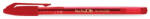 FlexOffice Golyóstoll, 0, 4mm, kupakos, FLEXOFFICE "TechJob", piros, 12db/cs (FO-016RED) - nyomtassingyen