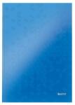 Leitz Beíró, A4, kockás, 80 lap, keményfedeles, LEITZ "Wow", kék (46261036) - nyomtassingyen