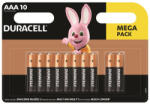 Duracell Elem, AAA mikro, 10 db, DURACELL "Basic (10PP110028/10PP100058) - nyomtassingyen