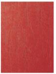 Fornax Hátlap, A4, 250 g. matt bőrhatású 100 db/csomag, Fornax, piros (A-101088)