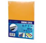 Bluering Hátlap, A4, 230 g. bőrhatású 100 db/csomag, Bluering® sárga - nyomtassingyen
