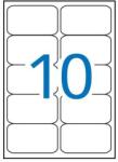 APLI Etikett, univerzális, 99, 1x57 mm, kerekített sarkú, APLI, 1000 etikett/csomag (02411) - nyomtassingyen