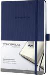 Sigel Jegyzetfüzet, exkluzív, A5, vonalas, 97 lap, keményfedeles, SIGEL "Conceptum", éjkék (CO657) - nyomtassingyen