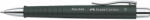 Faber-Castell Golyóstoll, 0, 7 mm, nyomógombos tolltest, fekete tolltest, FABER-CASTELL "Poly Ball", kék (241199) - nyomtassingyen