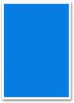 Bluering Etikett címke, 210x297mm, 1 címke/lap kék Bluering® - nyomtassingyen