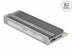 Delock PCI Express x16 (x1 / x4 / x8) kártya - 1 x NVMe M. 2 Key M LED kijelzővel (90566) - dellaprint