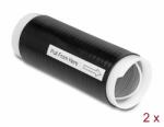 Delock hidegen zsugorodó cső 45 mm x 130 mm 2 db fekete (20890) - dellaprint