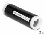 Delock hidegen zsugorodó cső 35 mm x 130 mm 2 db fekete (20861) - dellaprint