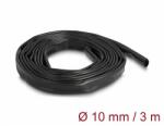 Delock PVC szigetelő borító cső 3 m x 10 mm fekete (19009) - dellaprint